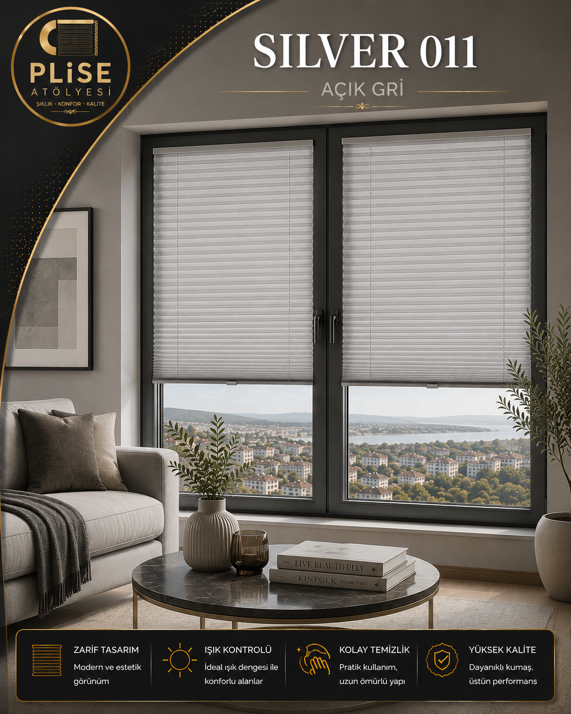 Silver 011 Açık Gri