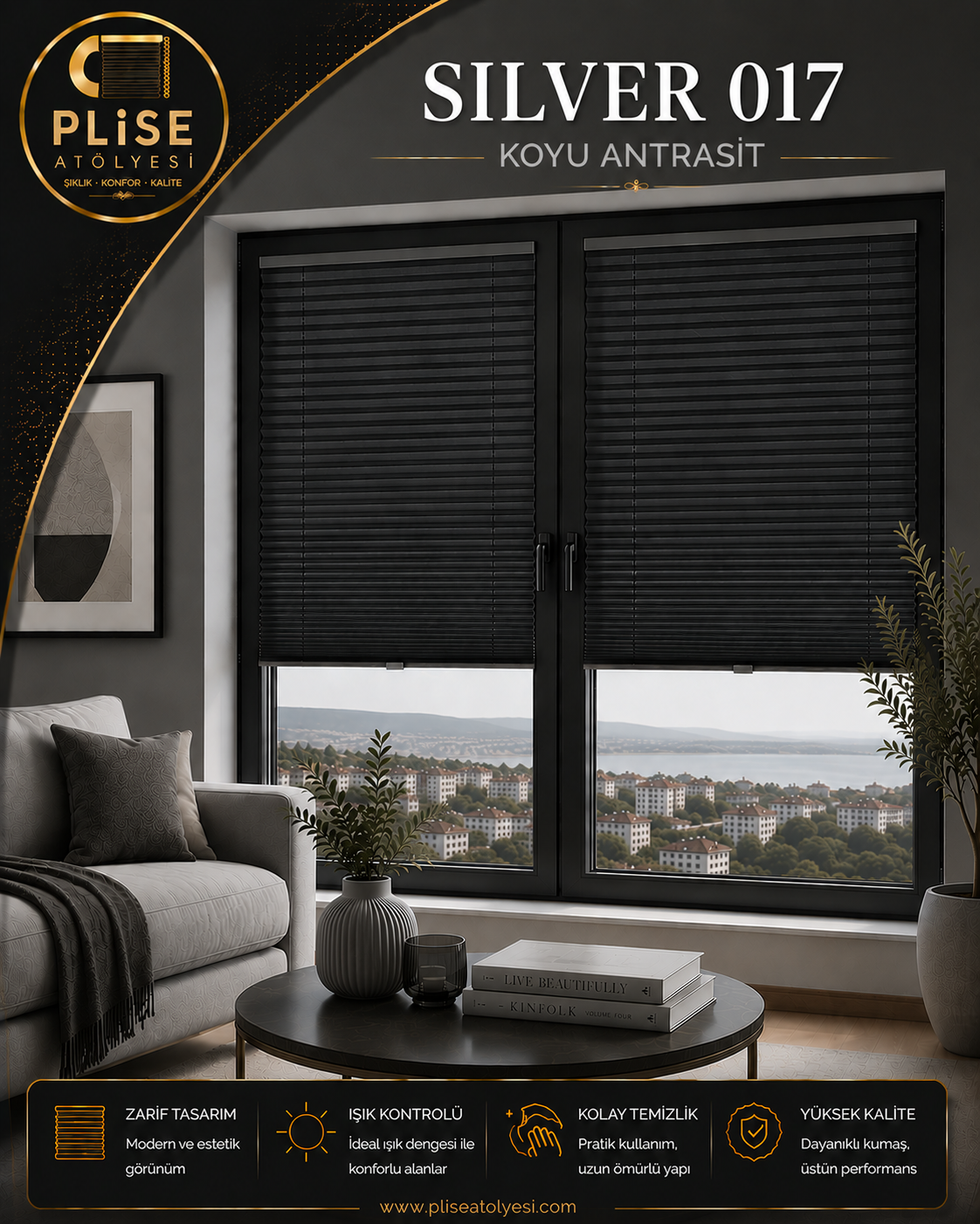 Silver 017 Koyu Antrasit